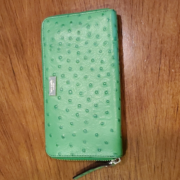 kate spade Bags Nwot Kate Spade Ostrich Wallet Poshmark